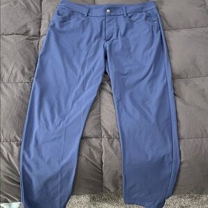 ABC Classic-fit 5 pocket pants 35/34 (Gatsby Blue)